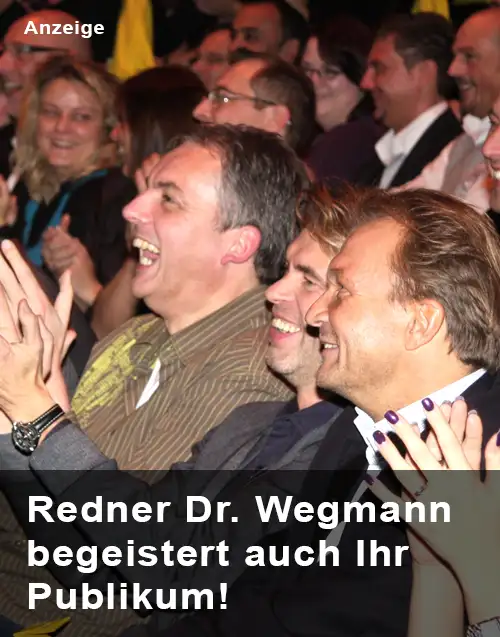Redner Anzeige