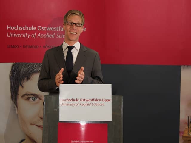 Einer unserer Gastreferenten - hier ein Foto