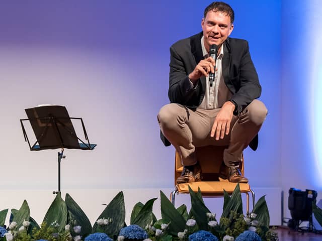 Redner zu Social Media erste Eindrücke
